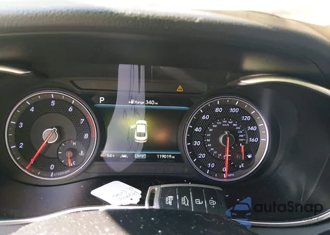 2019 Genesis G70 2.0T Advanced from USA, damaged, VIN KMTG34LA9KU034744